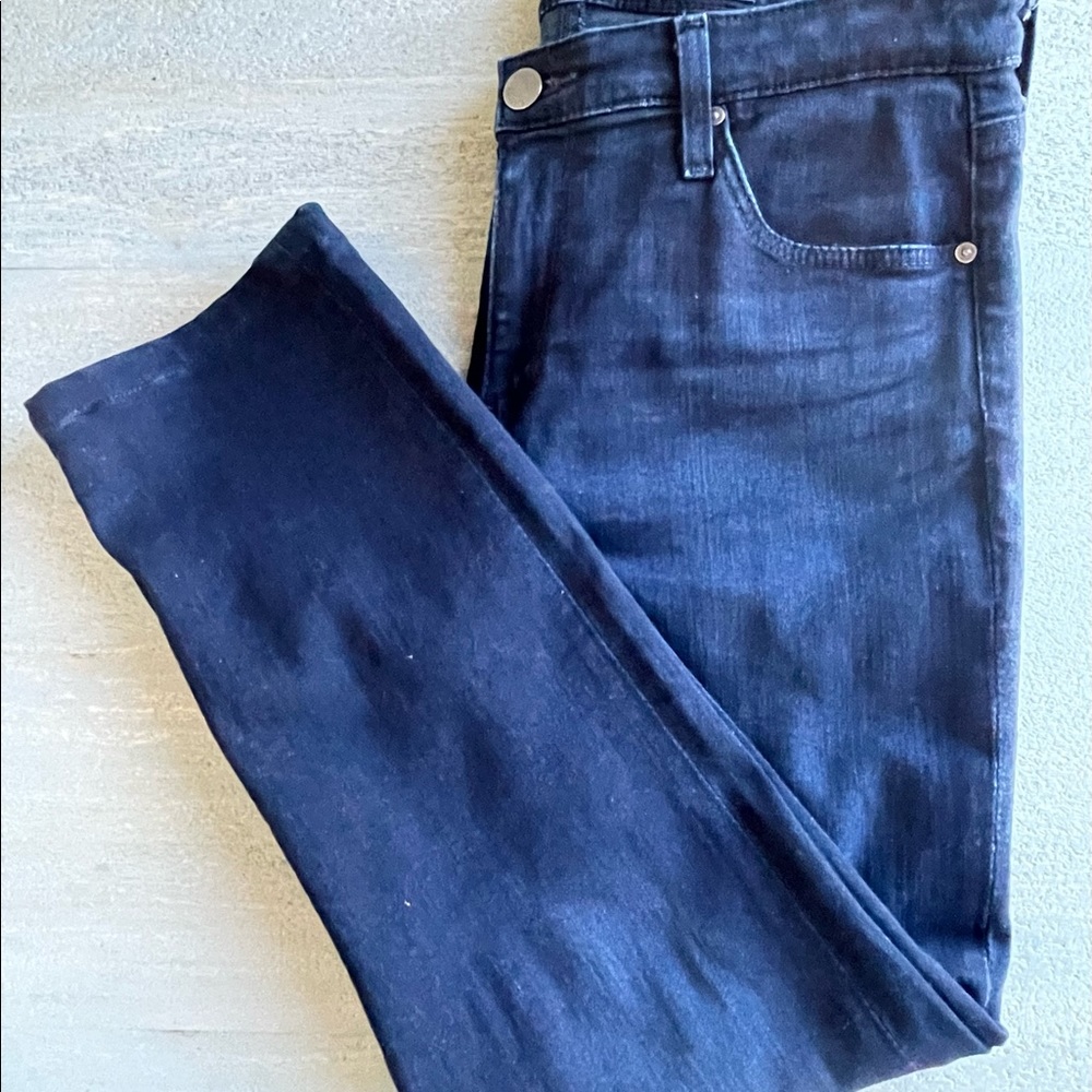 AG Adriano Goldschmi Prima Cigarette Skinny Denim Jean in Dark Indigo Size 28